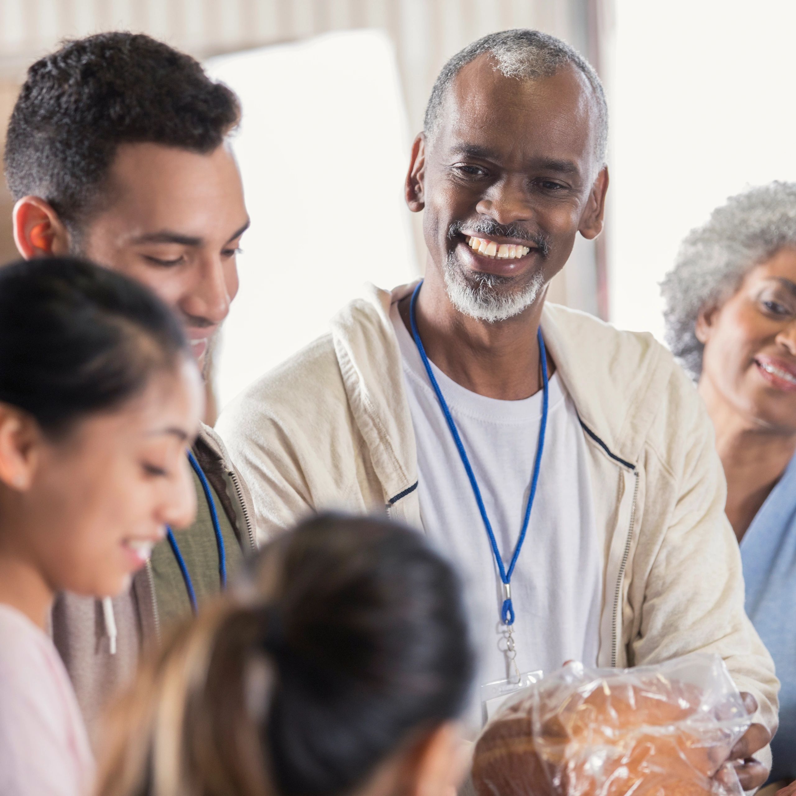 Diverse community group of people